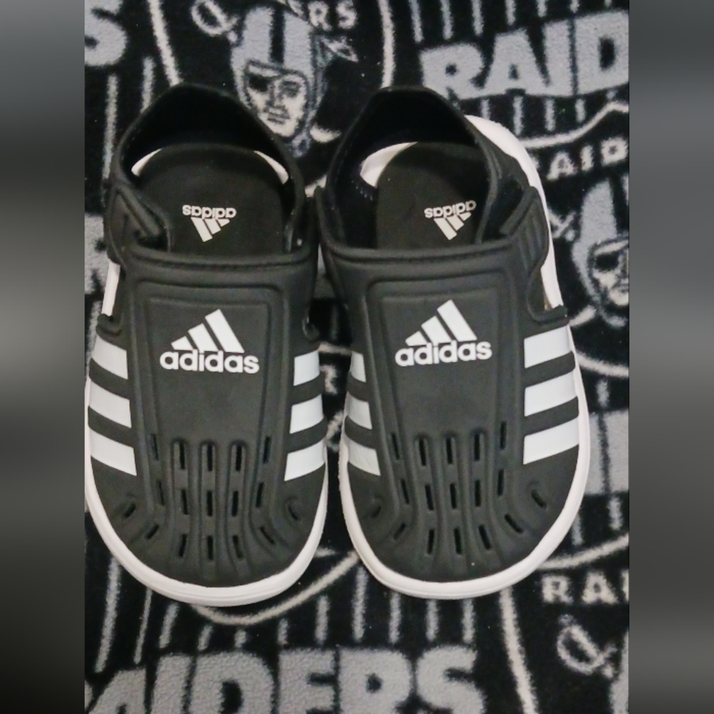 Adidas water sandals 6c
